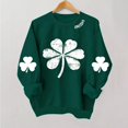 thumbnail image 2 of Otqutp St Patricks Day Shirts for Girls Boys Irish Sweater Crewneck Long Sleeve Sweatshirts Valentines Outfits Clover Graphic Tops, 2 of 3