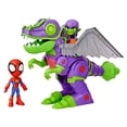 thumbnail image 3 of Marvel Dino-Webs Goblinsaurus Mech Pack Acton Figure Set (Spider-Man & Green Goblin), 3 of 4