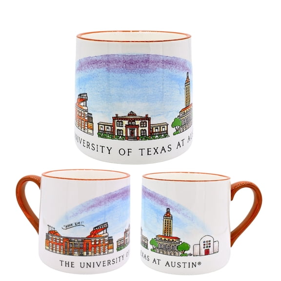 Texas Skyline Ceramic Mug