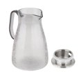 thumbnail image 1 of Jarra de agua fría y caliente, jarra de leche para jugo, jarra multiusos resistente al calor de 1,5 l, jarra para beber, jarra para refrigerador Gris, 1 of 8