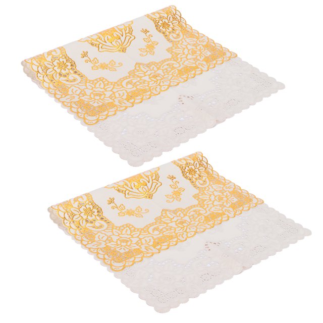 Placemats, Coaster Reliable Durable Non- Safe for Hotel for Kitchen for Housewarming for Wedding Style 1,Style 2,Style 3,Style 4