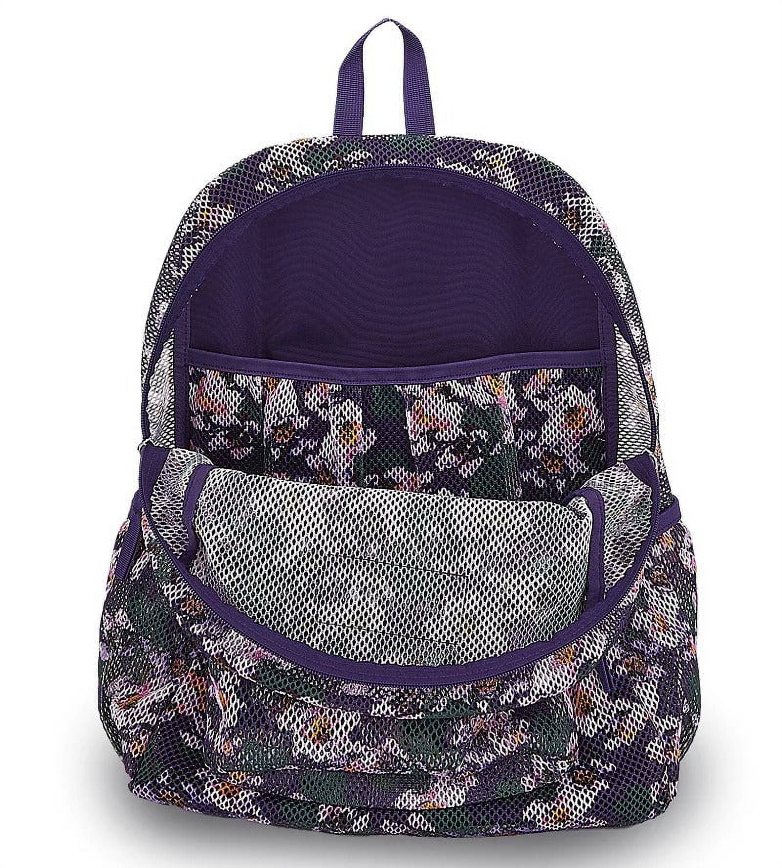 JanSport ECO Mesh Pack Purple Petals Backpack Jamaica | Ubuy