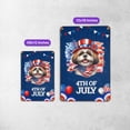 thumbnail image 5 of Patriotic Shih Tzu Celebrates 4th of July Vertical Metal Aluminum Sign Lion Dog Lover Gifts Wall Art Home Decor - 02009, 5 of 5