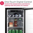 thumbnail image 3 of Frigidaire 3 Cu. ft. Built-in Fridge, 82L Frost-Free Beverage Fridge, Stainless Steel, 3 of 11
