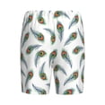 thumbnail image 7 of Daiia Colorful Grass Mens Woven Stretch Pajama Short,Short Pajama Pants-X-Large, 7 of 7