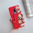 thumbnail image 2 of Funda de silicona suave con dibujos animados para Samsung Galaxy S9 S9 +, carcasa de teléfono, parachoques mate Fivean unisex, 2 of 2