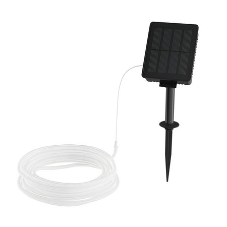 Pure Garden Outdoor Solar Rope Lights with 100 LED Lights and 8 Modes