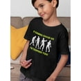 thumbnail image 2 of Zombies Silhouette Toddler T-Shirt,  3 Toddler, 2 of 4
