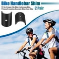 thumbnail image 2 of Unique Bargains 2 Pair Bike Handlebar Shim 25.4 to 31.8mm Handlebar Shim Spacer Stem Size, 2 of 7