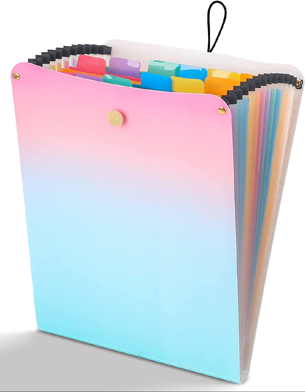 Vertical Expanding File Folder Accordion File Folder Organizer for A4