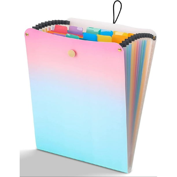 Vertical Expanding File Folder Accordion File Folder Organizer for A4