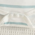 thumbnail image 4 of larppty Baby Boy Clothes Infant 3pcs Outfit Set Long Sleeve Striped Romper Bear Embroidery Overall Suspender Pants Hat Sets, 4 of 7