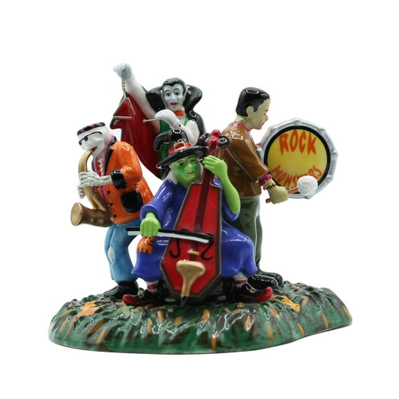 Department 56: 53245 Halloween Monsters Rock Band