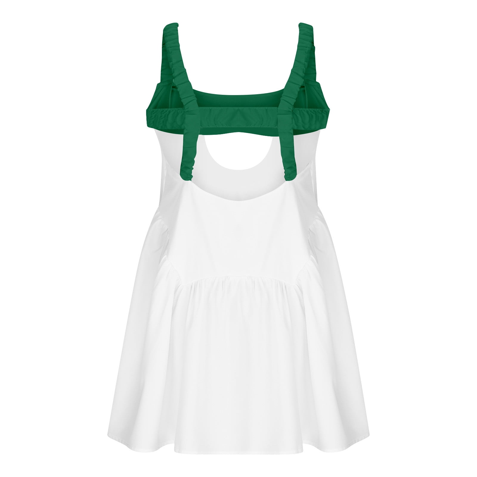 Nxznwn Women's Tennis Dresses with Built in Bra Casual Scoop Neck Sleeveless Mini Dress Summer Athletic Workout Tank Dress