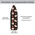 thumbnail image 5 of HELLHERO Strawberries Ironing Board Cover Standard Size 15x54, Thick Padding Elastic Edge Resist Scorching and Staining Heavy Duty Padded Iron Board Covers, 5 of 5