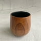 thumbnail image 4 of Vaso de madera de 300 ml con fondo plano y asador de carbón | Diseño amplio para café, té y cócteles | Madera natural | Uso en interiores y exteriores, 4 of 4