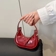 thumbnail image 4 of Stylish Moon Shape Top Handle Bag With Zipper Compartments Compact Design Evening Purse Casual Handbag For Everyday Us, 4 of 9