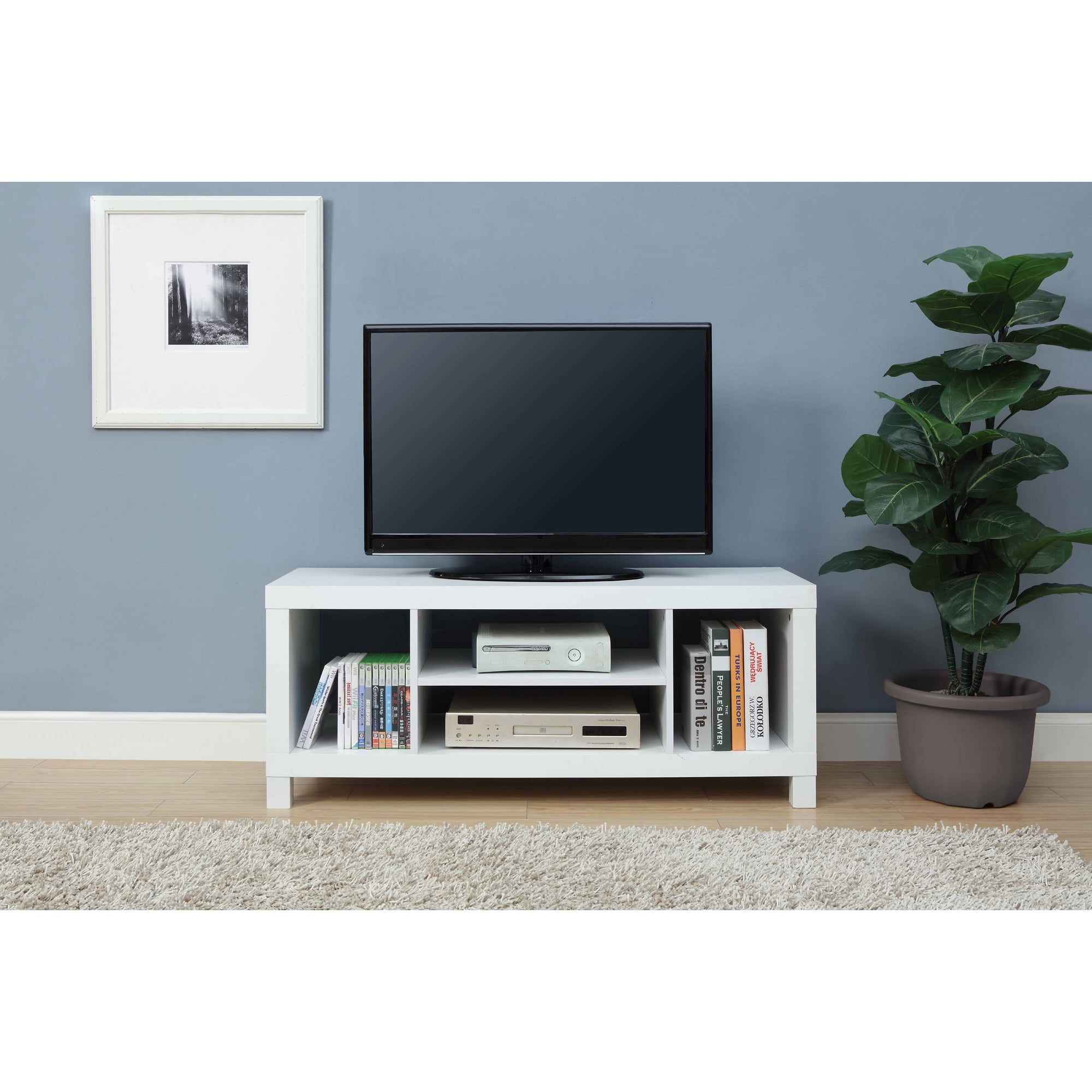 Mainstays TV Stand for TVs up to 42", White