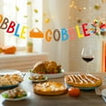 thumbnail image 4 of Gobble Gobble Turkey Thanksgiving Banner - Essential Thanksgiving Party Supplies for Unforgettable Thanksgiving Party Decorations, 4 of 7