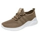thumbnail image 1 of Zapatillas deportivas de malla transpirables para mujer, informales, con cordones, cómodas, deportivas, a la moda para estudiantes, 1 of 8