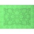 thumbnail image 1 of Ahgly Company Indoor Rectangle Abstract Emerald Green Modern Area Rugs, 8' x 12', 1 of 4