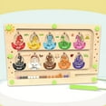 thumbnail image 4 of Dinosaur Magnetic Maze Board - Montessori Fine Motor Skills Color Sorting Counting Puzzle for Family Learning Fun, 4 of 7