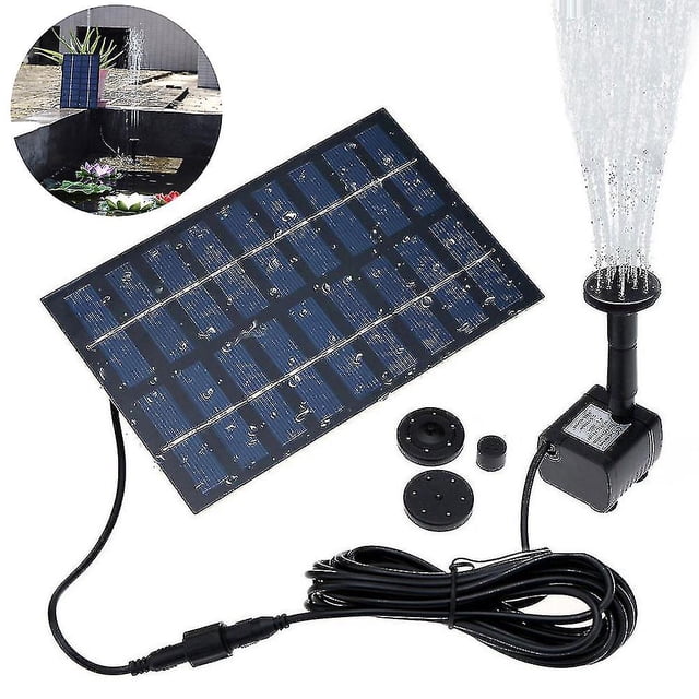 Bomba de fuente solar de 1,8 W con panel solar