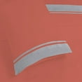 thumbnail image 4 of DNG Creations 4 Piece Two Tone Sheet Set - 10 Inch Deep Pocket ( Solid Brick Red/Silver - King ), 4 of 4