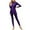 Purple, variant on Xijirk Tankini Swimsuits for Women,Full Coverage Long Sleeve Swimsuit Rash Guard Swimwear Bathing Suit Modest Athletic Swimwear For Beach Surfing Swimming Pool,Swimsuit for Women,L,Black