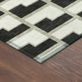 thumbnail image 3 of Addison Rugs Chantille Indoor/Outdoor Transitional Geometric Black Machine Washable Rectangle Rug, 10' x 14', 3 of 8
