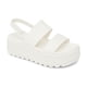 thumbnail image 5 of Sandalia Plataforma Water Vista para Mujer REEF, Ajustable, Blanca, 5 of 7