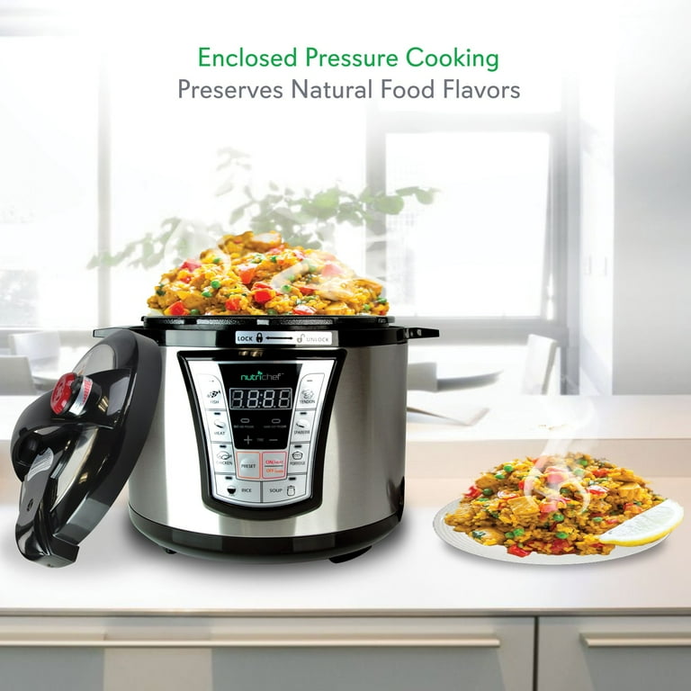 NutriChef PKPRC66 Electric Pressure Cooker