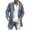 White, variant on Rhuody Mens Winter Coats Winter Coat Lapel Long Sleeve Padded Leather Thicken Coat Daily Tops Black L