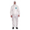 Ansell Hooded Coveralls,White,3XL,Elastic,PK25 WH18-B-92-111-07