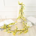 thumbnail image 7 of 70" Winter Jasmine Flower Vines Garland 1.8m Fake Hanging Flowers Yellow Artificial Decoration for Home Wedding Party Indoor Decor, 7 of 7