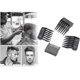 thumbnail image 2 of 4 Attachment Comb Set for Wahl with Metal Backed Cutting Guide 3mm 6mm 9mm 12mm, 2 of 4