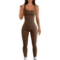 thumbnail image 1 of TEAKEA Mono ajustado roscado ropa deportiva larga elástica fitness yoga mono, 1 of 3