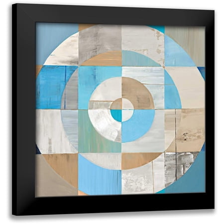 Joy, Julie 12x12 Black Modern Framed Museum Art Print Titled - Circle Center II