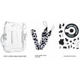 thumbnail image 1 of For Fujifilm Instax Mini 11 Camera - 3-in-1 Clear Crystal Protective Case Set with Photo Pocket, Shoulder Strap & Stickers, Transparent Hard Shell, 1 of 11