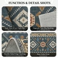 thumbnail image 5 of TECHVIDA Kitchen Rugs 4 Piece,kitchen mats for floor,Non-Slip Machine Washable Rugs,Vintage Kitchen Mat for Hallway Laundry Room Sink, 5 of 8