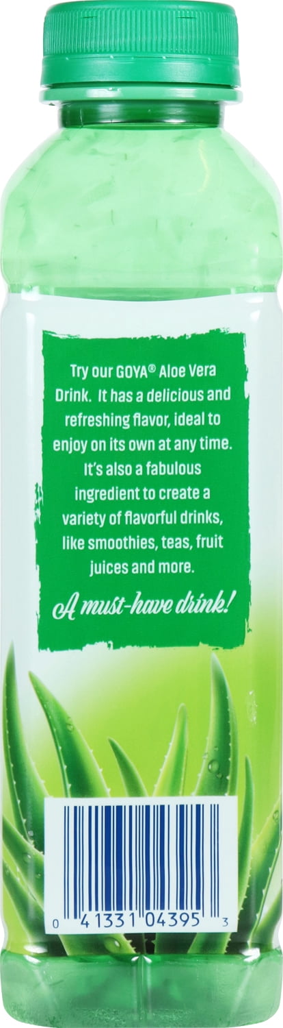 (5 pack) GOYA Aloe Vera Drink Original Flavor, 16.9 fl. oz.