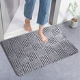 thumbnail image 6 of Super Absorbent Bath Rugs - Bathroom Water-Absorbing Door Mat, Convenient Wash Lightweight Fabric Mat, Non-Slip Floor Mat, 6 of 6