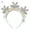 2, variant on Jiaroswwei Hair Hoop Nice-looking Adorable Fabric White Snowflakes Hair Hoop for Adult
