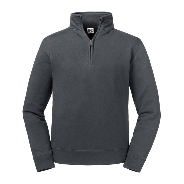 Russell Mens Authentic Quarter Zip Sweatshirt