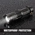 thumbnail image 4 of Mini LED Flashlight, 5 Pack 350 Lumens 3 Modes (No Battery), 4 of 5