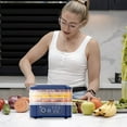 thumbnail image 4 of Binwennn Home Food Dryer 2025 New Candy Snack Dryer Food Dehydrator With Digital Adjustable Timer And Temperature Control For Beef Fruit Meat Vegetables Silicone Bakeware Silicone Bakeware for Air, 4 of 6