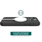 onn. MagSafe Compatible Rugged Phone Case for iPhone 13 Pro Max / iPhone 12 Pro Max - Black