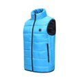 thumbnail image 2 of Tawop Womens Vest Winter Quilted Vest Plus Heated Vest Usb Charging Blue Vest L, 2 of 8