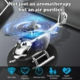 thumbnail image 5 of Car Fragrance Diffuser Ornament Solar Powered Helicopter Shape Rotation Blade Solid Aromatherapy Decoration, 5 of 8