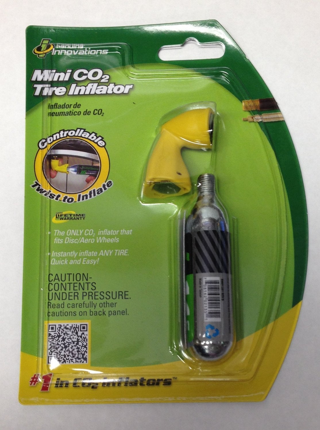 Genuine Innovations Mini CO2 Tire Inflator
